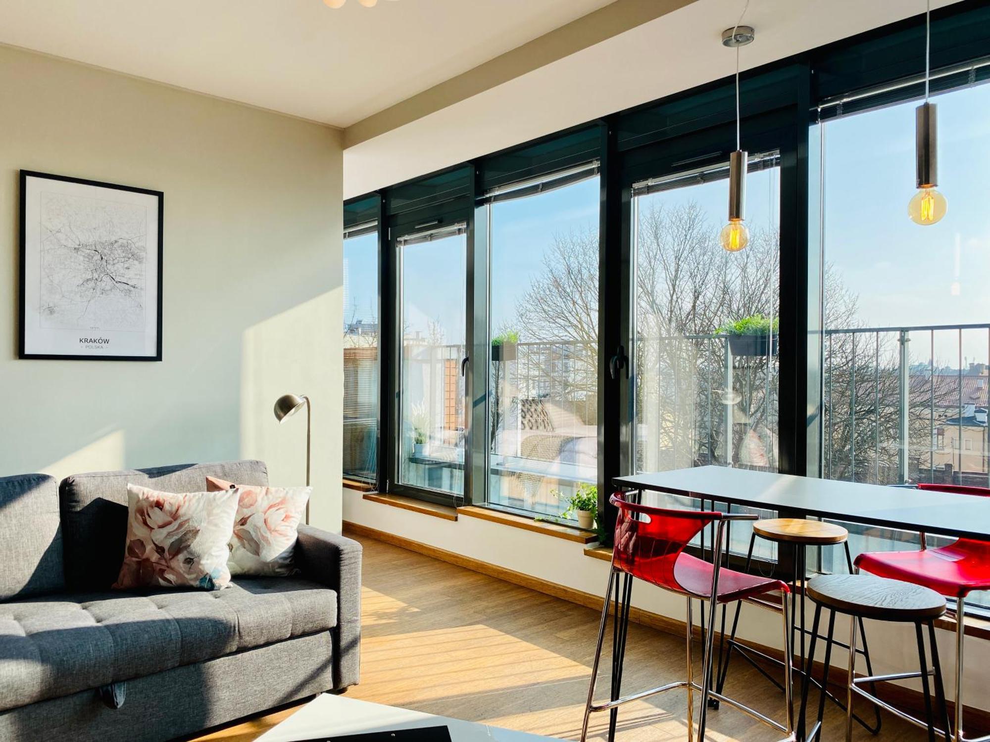 Angel Mint Apartment - Free Parking - Balcony Cracovia Exterior foto