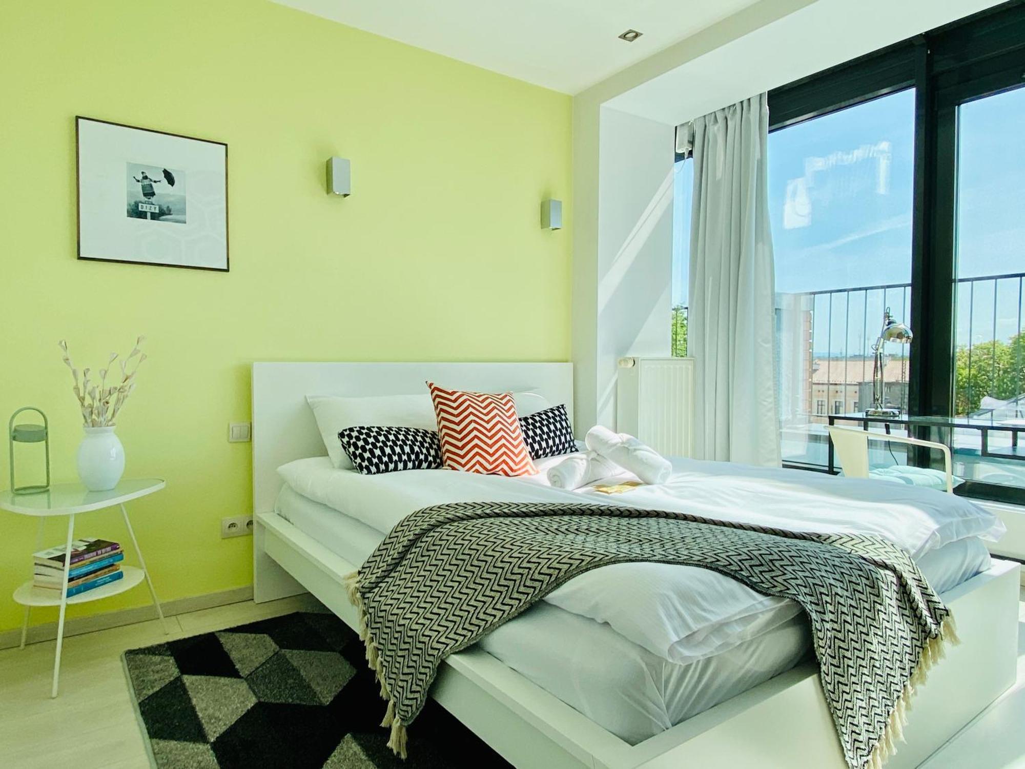 Angel Mint Apartment - Free Parking - Balcony Cracovia Exterior foto