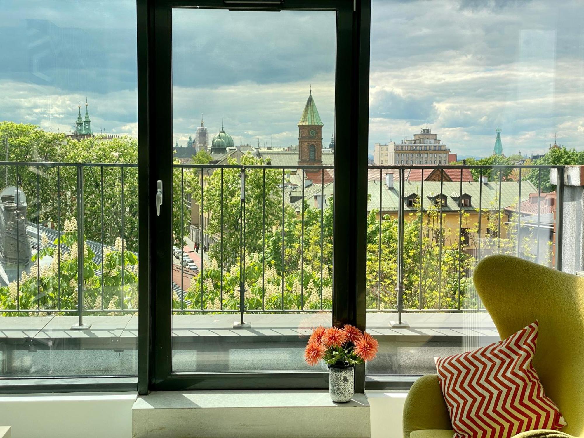 Angel Mint Apartment - Free Parking - Balcony Cracovia Exterior foto